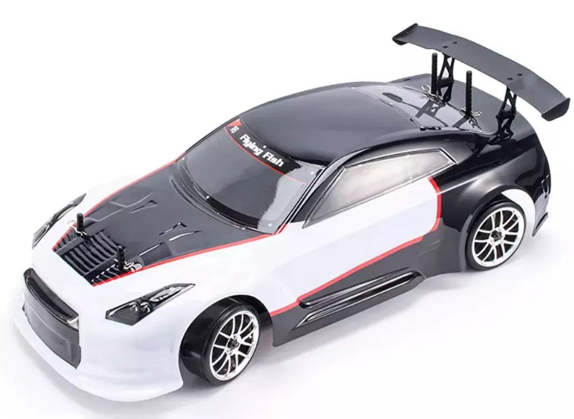 HSP 94123 pro RC Drift Car 1:10th Remote Control DRIFT Car Flying Fish - RTR with Battery