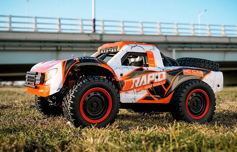 JJRC Q130 B 1/14 2.4G 4WD 70km/h RTR Brushless RC Car High Speed Monster mini baja short course ill Truck Model off-road RC Racing Car