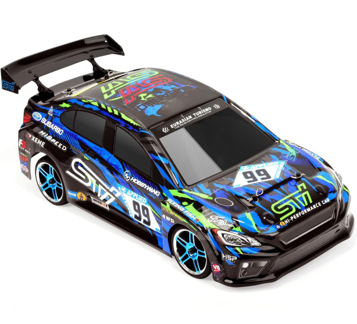 HSP 94123 pro RC Drift Car 1:10th Remote Control DRIFT Car Flying Fish - RTR with Battery