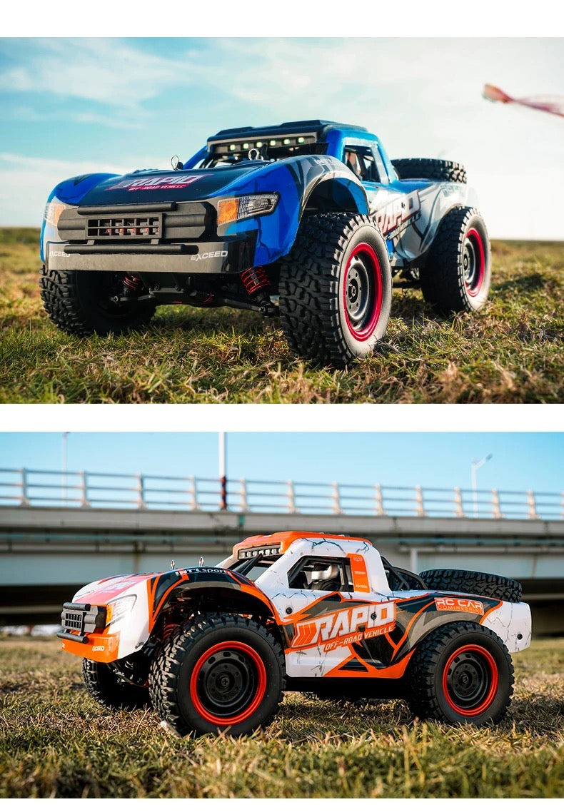 JJRC Q130 B 1/14 2.4G 4WD 70km/h RTR Brushless RC Car High Speed Monster mini baja short course ill Truck Model off-road RC Racing Car