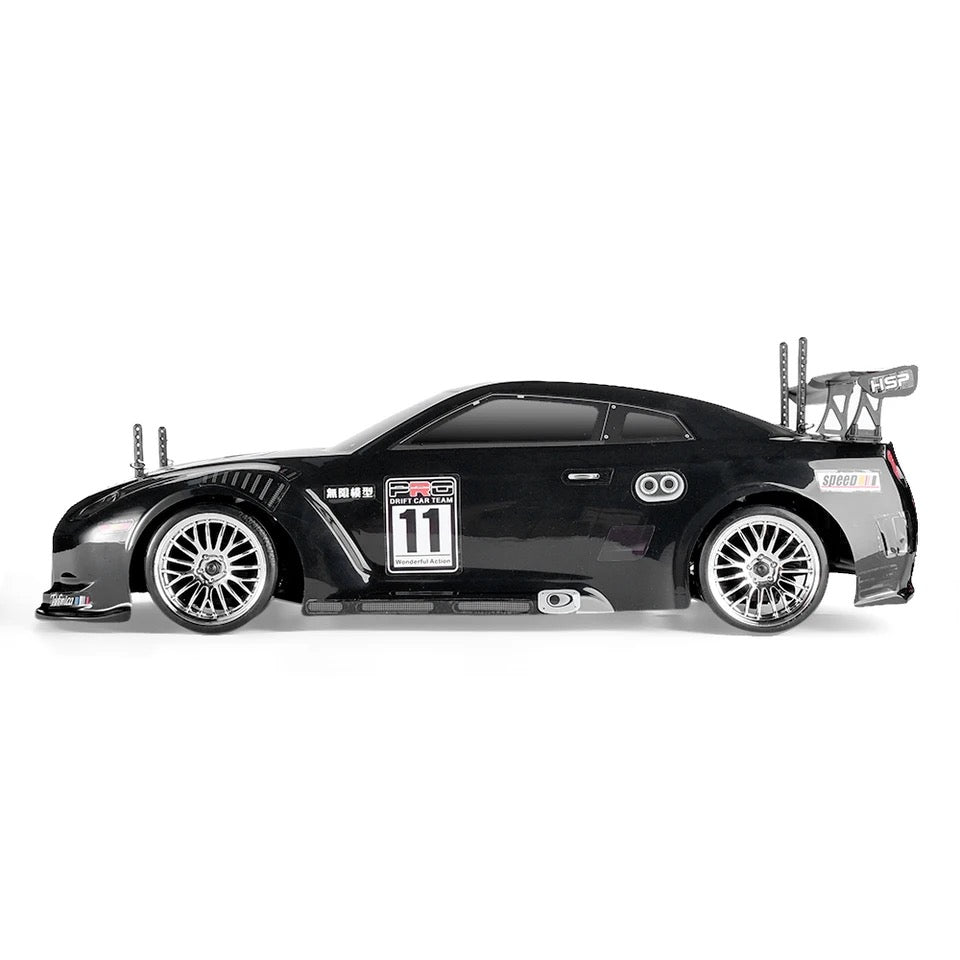 HSP 94123 pro RC Drift Car 1:10th Remote Control DRIFT Car Flying Fish - RTR with Battery