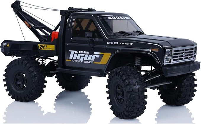 CROSS EMO RC X3 4WD 1/8 RC tow truck RTR W/battery and charger.