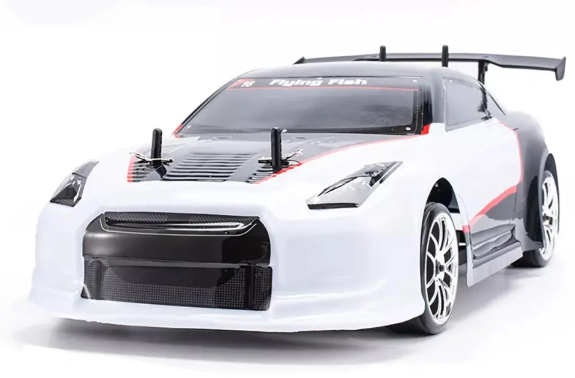 HSP 94123 pro RC Drift Car 1:10th Remote Control DRIFT Car Flying Fish - RTR with Battery