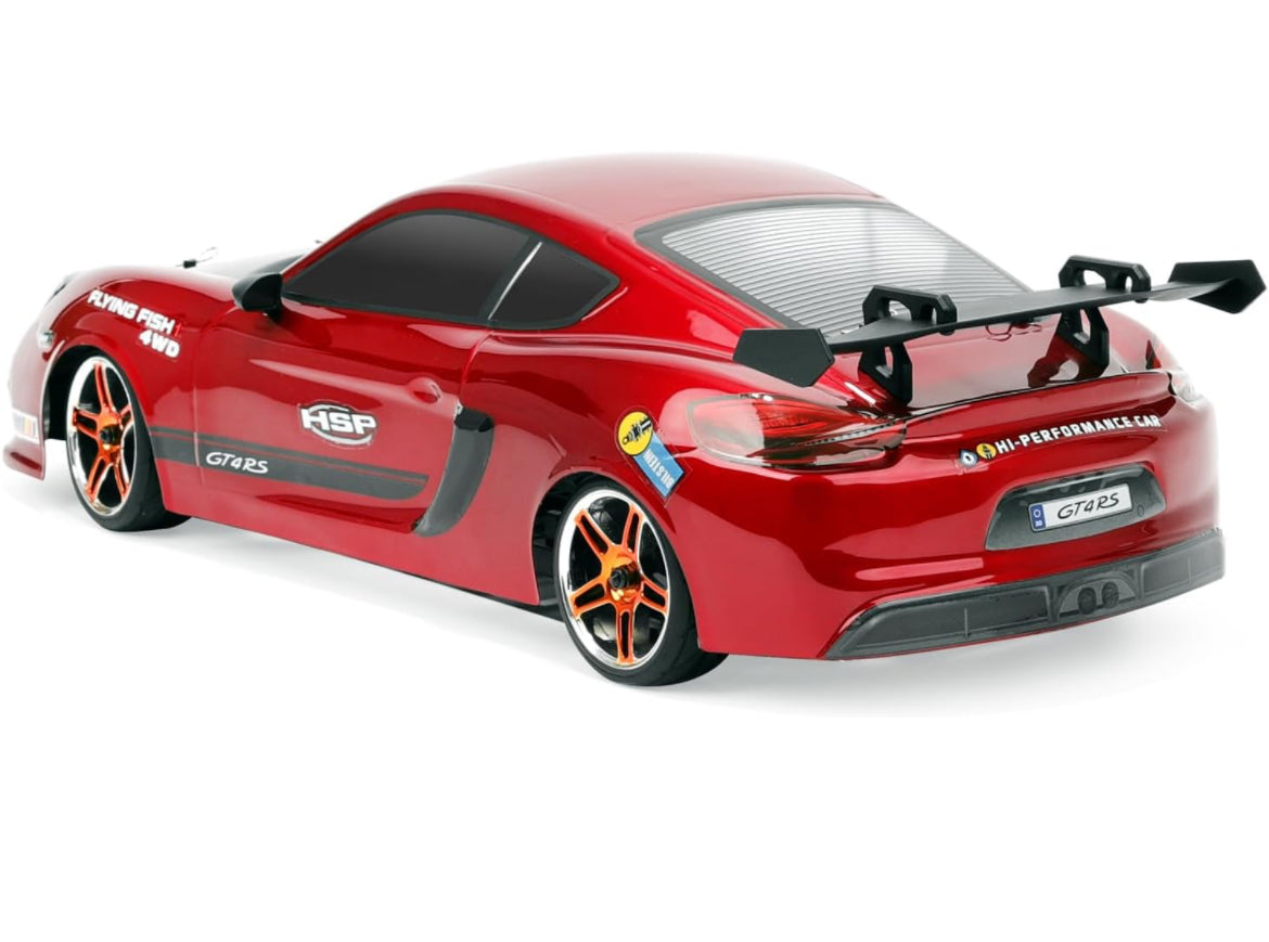 HSP 94123 pro RC Drift Car 1:10th Remote Control DRIFT Car Flying Fish - RTR with Battery