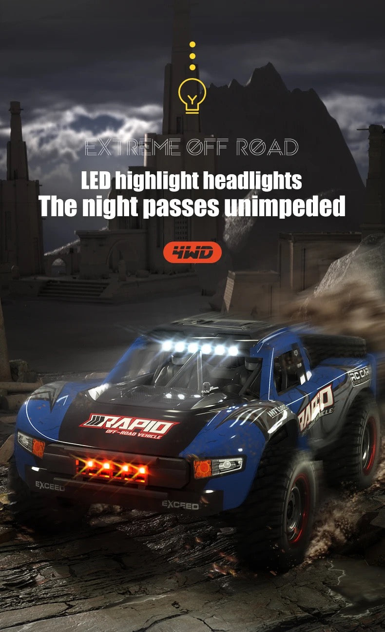 JJRC Q130 B 1/14 2.4G 4WD 70km/h RTR Brushless RC Car High Speed Monster mini baja short course ill Truck Model off-road RC Racing Car