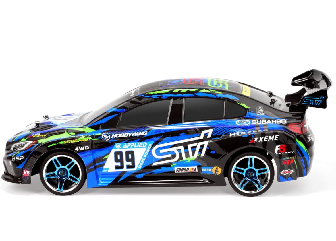 HSP 94123 pro RC Drift Car 1:10th Remote Control DRIFT Car Flying Fish - RTR with Battery