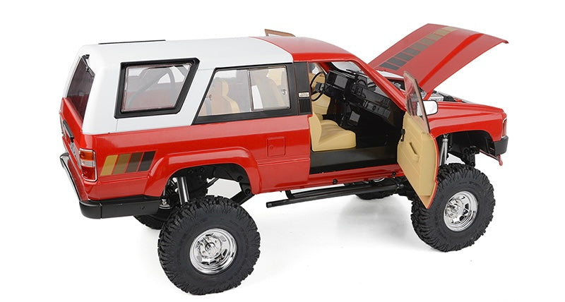 RC4WD Trail Finder 2 RTR w/1985 Toyota 4Runner Hard Body Set (Red)
