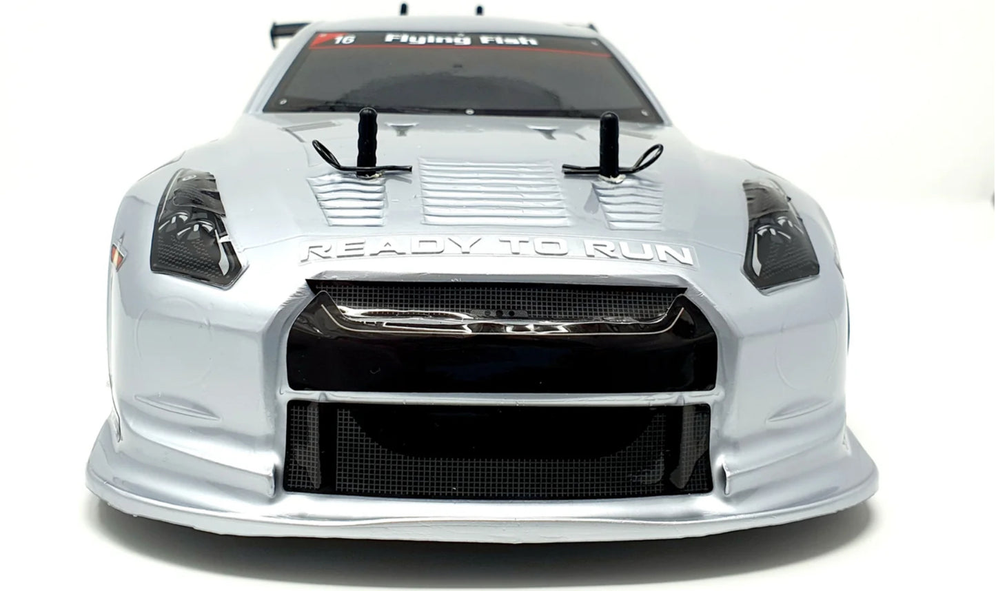 HSP 94123 pro RC Drift Car 1:10th Remote Control DRIFT Car Flying Fish - RTR with Battery