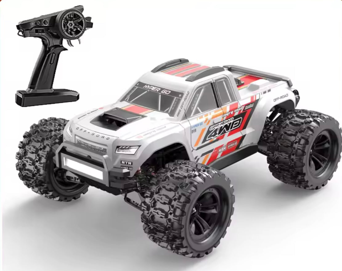 MJX 10208 Upgraded V2 Monster Super Large 4WD Brushless 1/10 High Speed RC Professional Bigfoot Off road Remote Control Vehicle