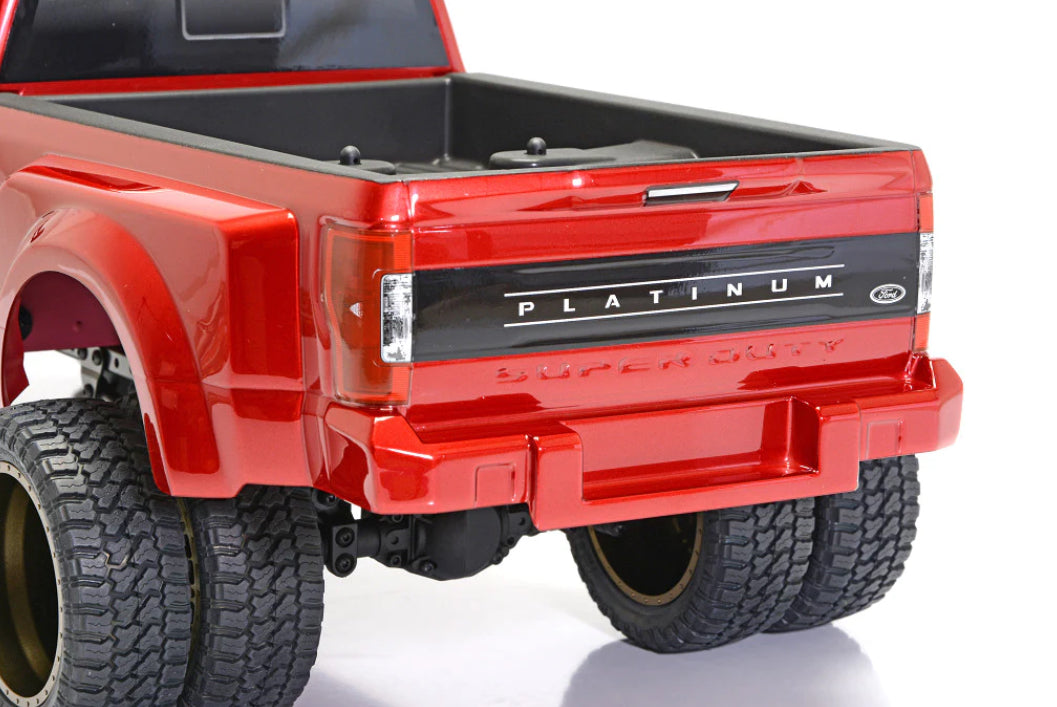 FORD F-450 SD KG1 Wheel Edition 1/10 4WD RTR (RED Candy Apple) Custom Truck DL-Series