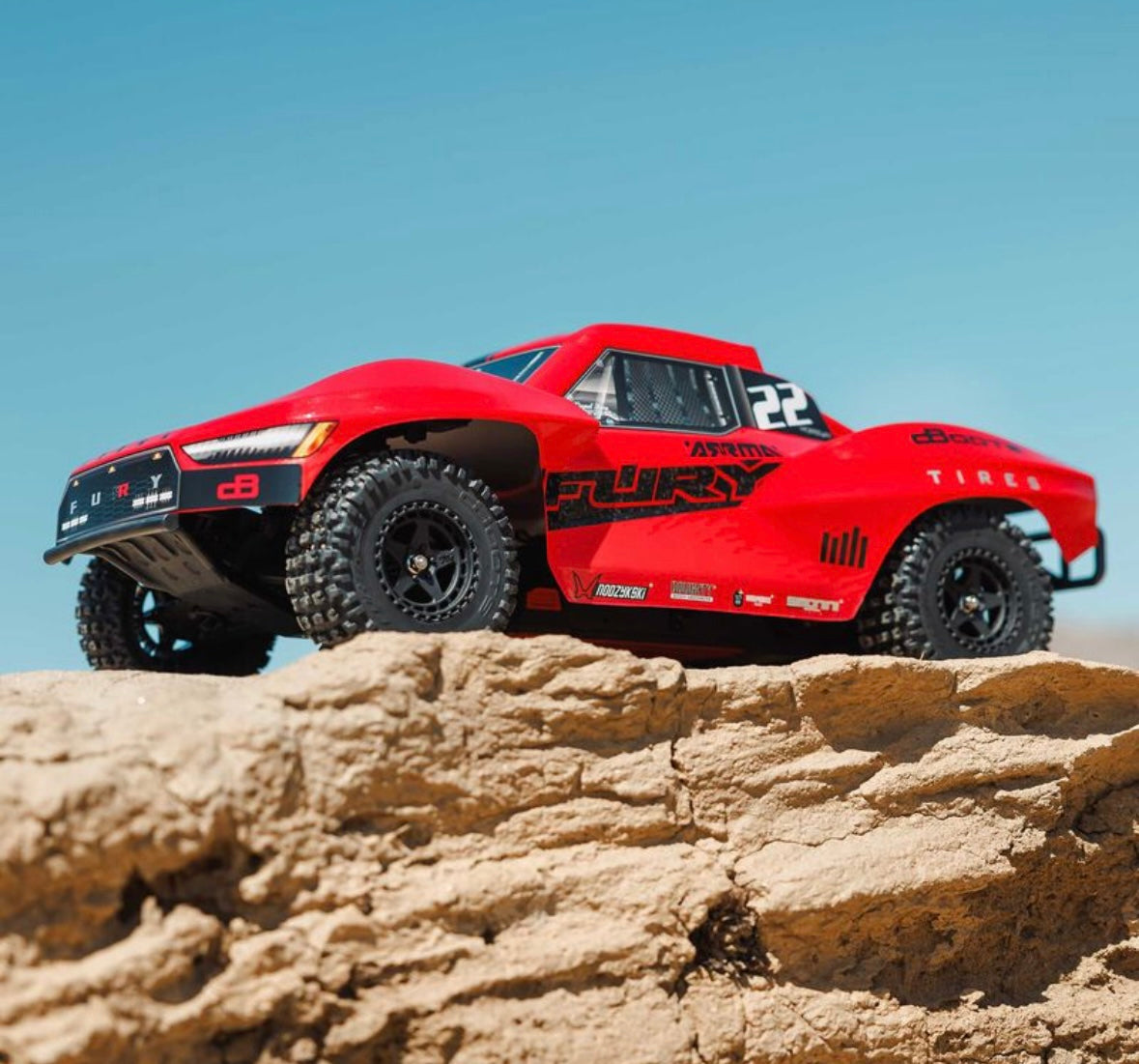 ARRMA 1/10 FURY 2WD RTR Brushed Short Course Truck (Battery & Charger Included)