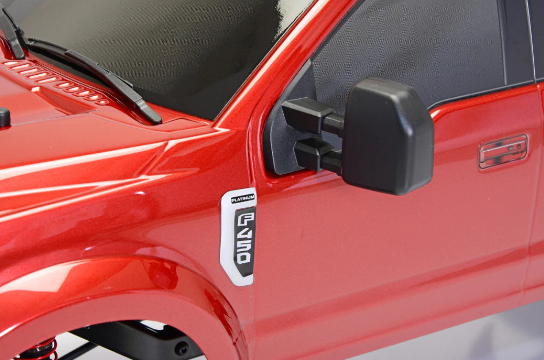 FORD F-450 SD KG1 Wheel Edition 1/10 4WD RTR (RED Candy Apple) Custom Truck DL-Series