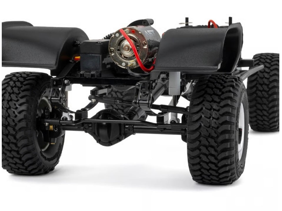 RC4WD Trail Finder 2 "LWB" RTR W/ Chevrolet K10 Scottsdale Hard Body Set (Black)