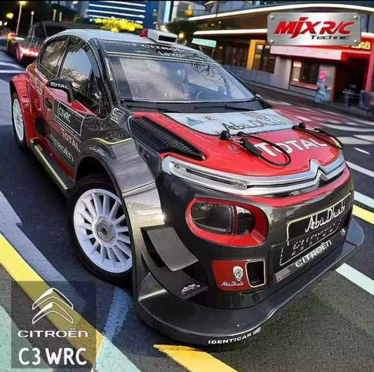 MJX HYPER 1:7 Brushless 7303 Remote Control Racing Car C3 Simulation Citroen High-Speed Off-Road Vehicle Toy RC Car