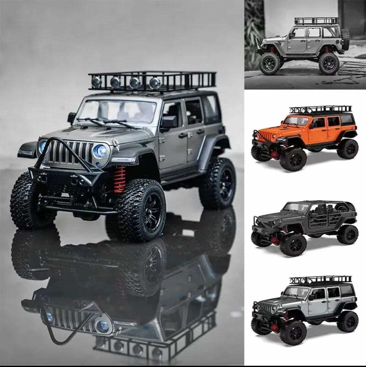 MN128 jeep 1/12 Full Scale RC Professional Climbing  4WD