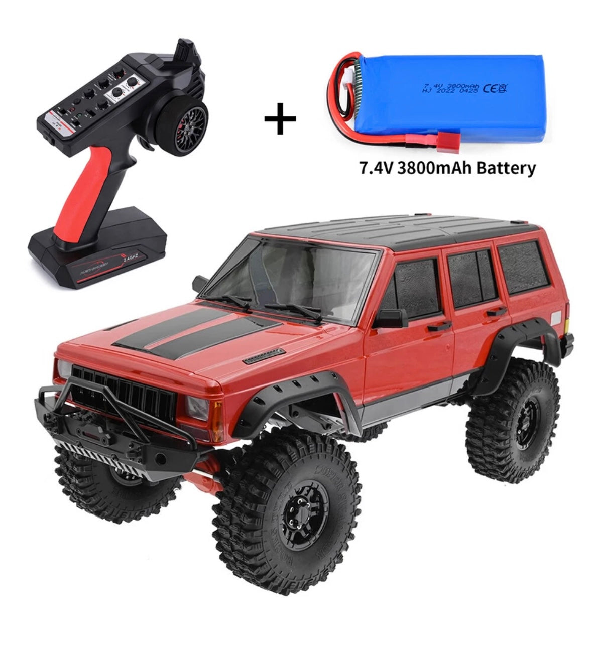 AUSTARHOBBY AX-8509 1/10 Cherokee RC Car 4WD 2.4G RC Crawler RTR Climbing Truck