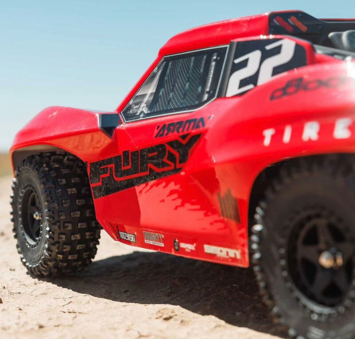 ARRMA 1/10 FURY 2WD RTR Brushed Short Course Truck (Battery & Charger Included)