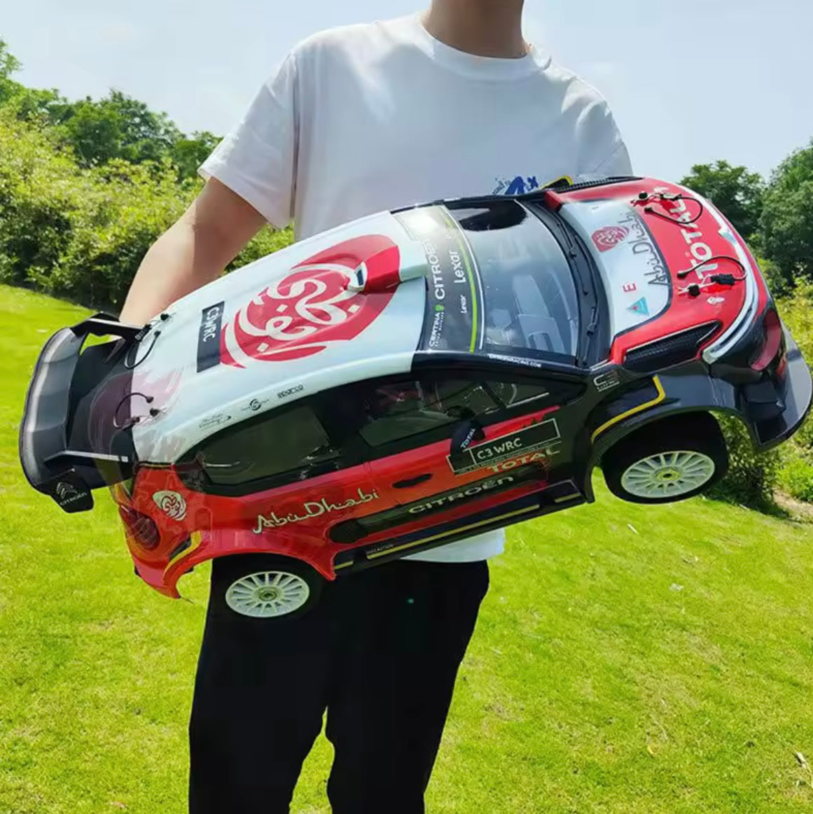 MJX HYPER 1:7 Brushless 7303 Remote Control Racing Car C3 Simulation Citroen High-Speed Off-Road Vehicle Toy RC Car