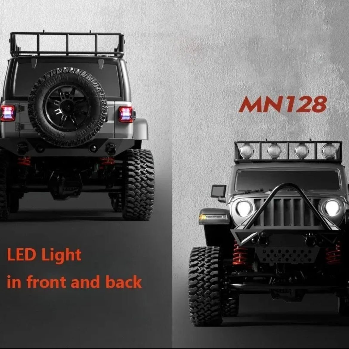 MN128 jeep 1/12 Full Scale RC Professional Climbing  4WD