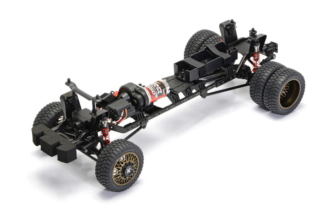 FORD F-450 SD KG1 Wheel Edition 1/10 4WD RTR (RED Candy Apple) Custom Truck DL-Series