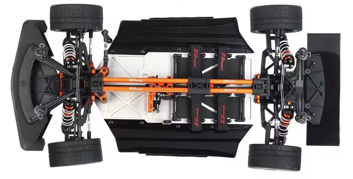 ZD Racing EX07 1/7 4WD RC Sports Car On Road Vehicle W/Alloy Shock Absorber