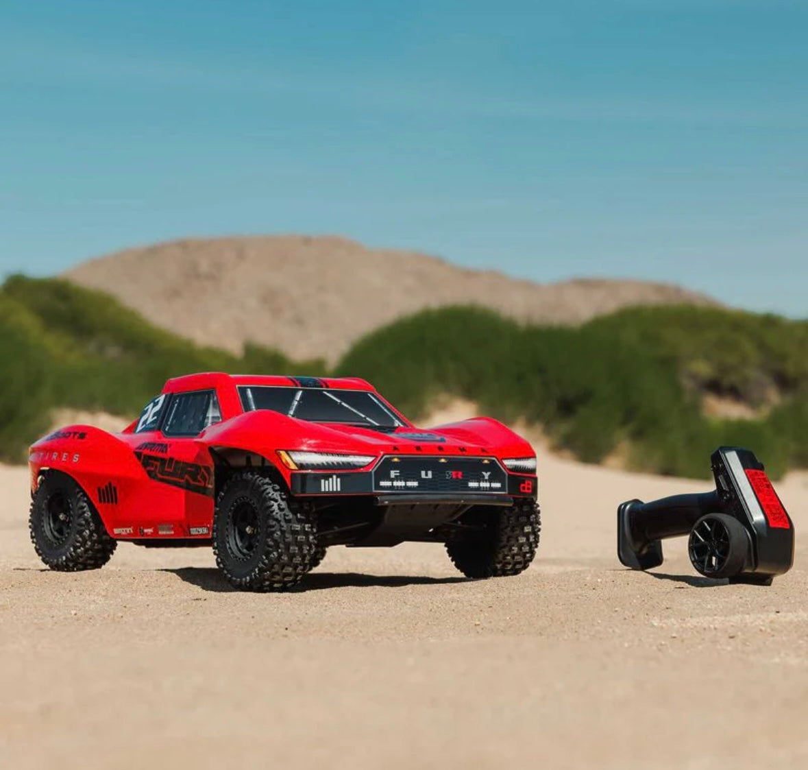 ARRMA 1/10 FURY 2WD RTR Brushed Short Course Truck (Battery & Charger Included)