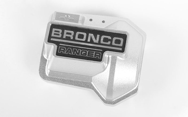 Aluminum Diff Cover for Traxxas TRX-4 '79 Bronco Ranger XLT (Silver)