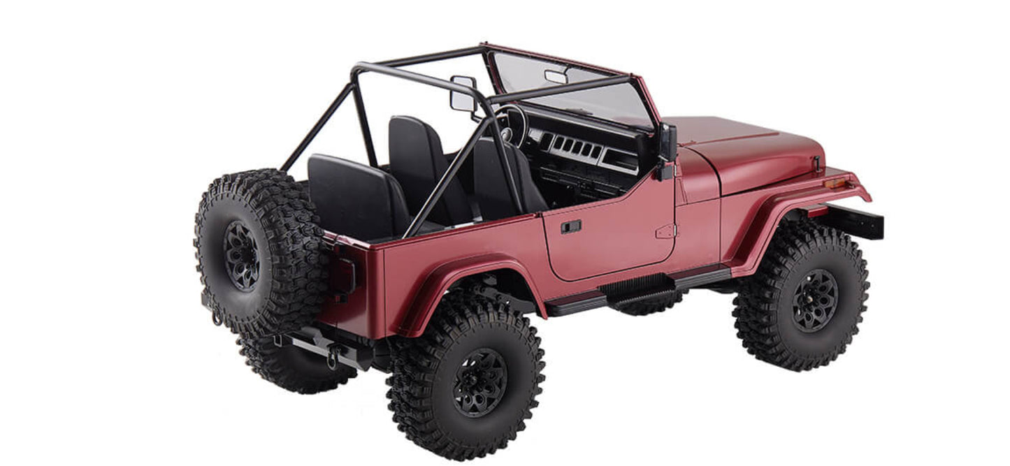 ROCHOBBY 1:10 Mashigan RC Rock Crawler RS Red 4WD