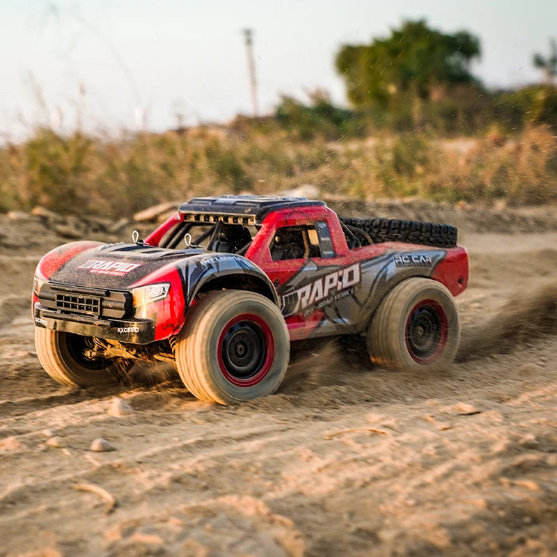 JJRC Q130 B 1/14 2.4G 4WD 70km/h RTR Brushless RC Car High Speed Monster mini baja short course ill Truck Model off-road RC Racing Car