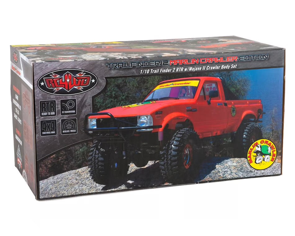 RC4WD Marlin Crawler Trail Finder 2 RTR w/Mojave II Crawler Body Set.