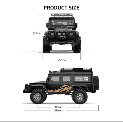 MJX Hyper Go H8H+ Upgrade RC Truck 1/8 Scale 2.4G Off Road Vehicle With Sensored Brushless Motor 80A FOC ESC