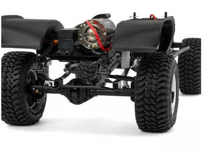 RC4WD Trail Finder 2 "LWB" RTR W/ Chevrolet K10 Scottsdale Hard Body Set (Black)