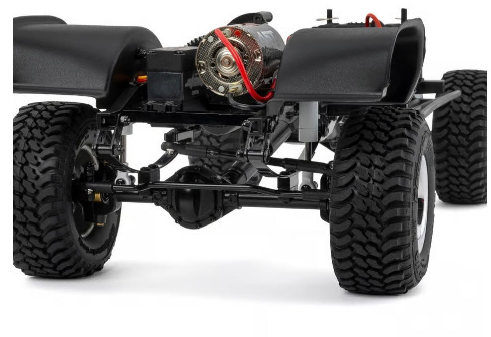 RC4WD Trail Finder 2 "LWB" RTR W/ Chevrolet K10 Scottsdale Hard Body Set (Red)