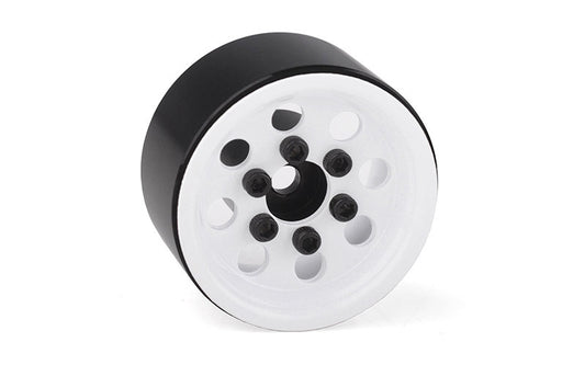 RC4WD Stamped Steel 1.0" Pro8 Beadlock Wheels (White)