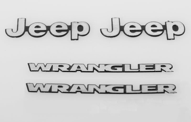 1/10 Metal Logo for Tamiya CC01 Wrangler