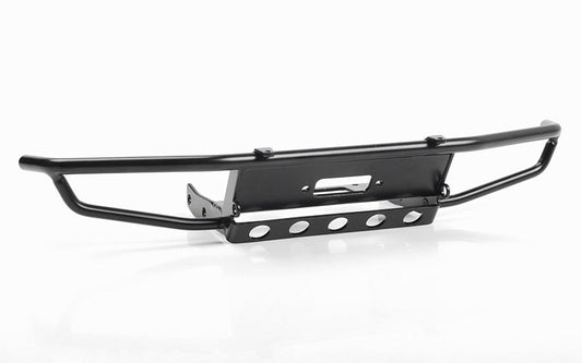 Guardian Steel Front Winch Bumper for Axial 1/10 SCX10 II UMG10 (Black)