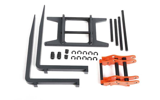 Quick Connect Pallet Fork Attachment for 1/14 Scale Earth Mover 870K Hydraulic Wheel Loader