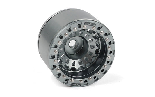RC4WD Fuel Off-Road 1.55'' Zephyr Beadlock Wheels (Gunmetal)